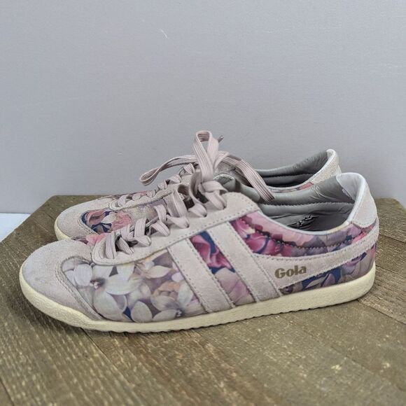 Gola x Liberty Bullet PJ Sneakers Size 6 Floral Print - Picture 6 of 10